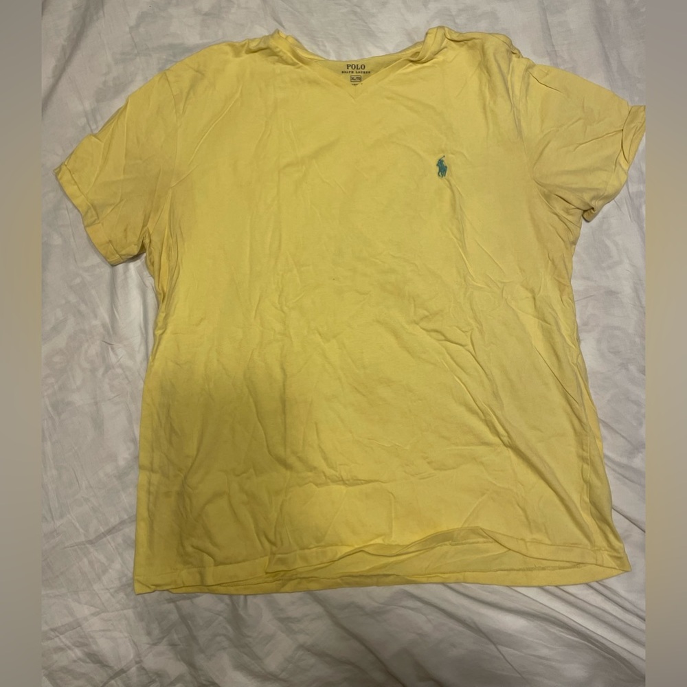 Yello Ralph Lauren Polo T Shirt